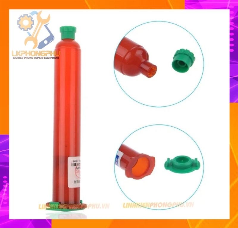 Keo Nước UV Chống Hồi bọt Ép Kính Tuyp 50g