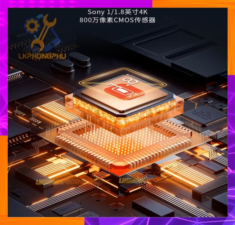 Camera 4K YCS X80 Gắn Kính Hiển Vi