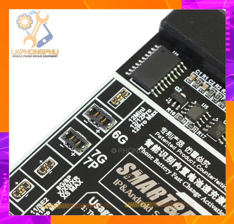 Mạch Kích Pin OssTeam W09 Pro V9 iPhone ( 6G-15ProMax ) - All Android 