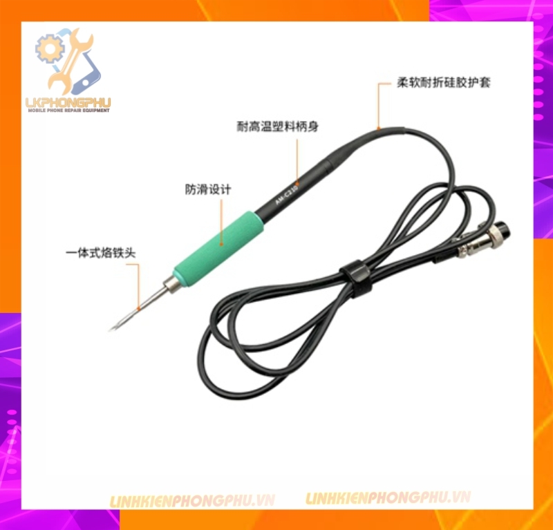 Tay Hàn JBC C210 Amaoe Dùng cho Trạm hàn AM-C210E ( Không kèm mũi hàn )