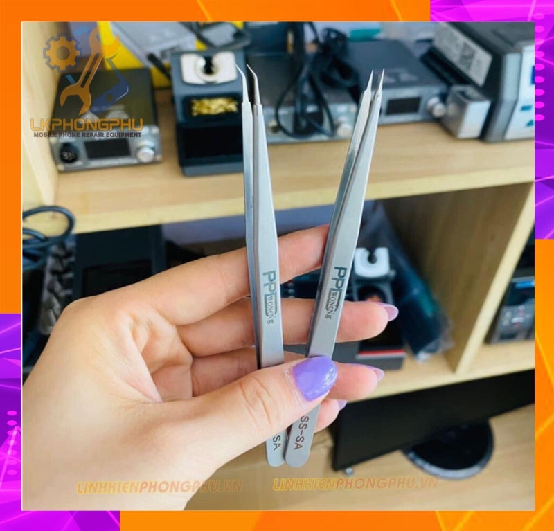 Nhíp 3D PPD WoNeNg Cong và Thẳng 