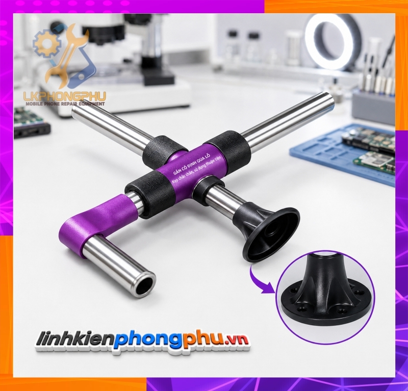 Arm Luban Tay đở Kính Hiển Vi Luban