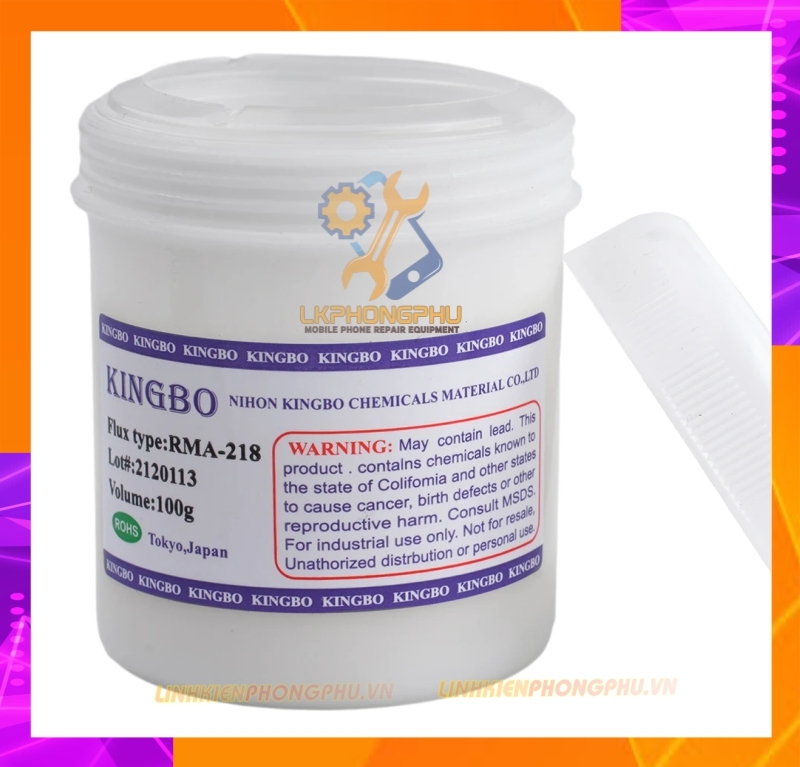 Mỡ hàn Kingbo RMA-218:100g