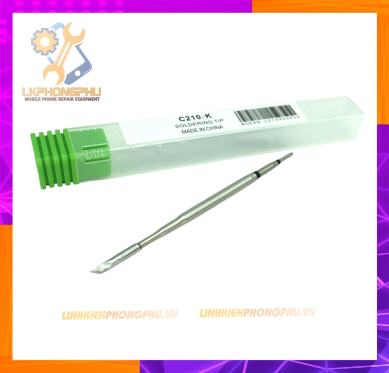 Mũi hàn Chính hãng Sugon thương hiệu Magma C210  ( Cong / Cắt / Thẳng )