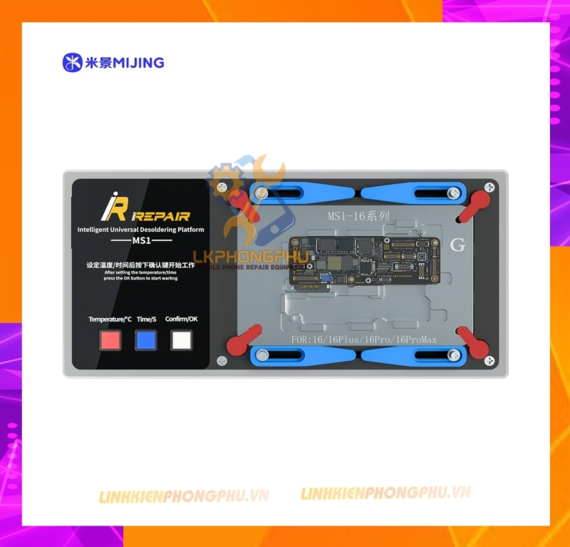 Đế Nhiệt Tách Ghép Main Mijing MS1 X - 16ProMax