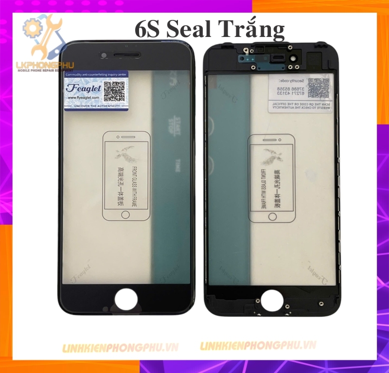 Kính Ép Màn Hình iPhone Từ 5G đến 8Plus Seal Xanh và Seal Trắng Hãng Đại Bàng 
