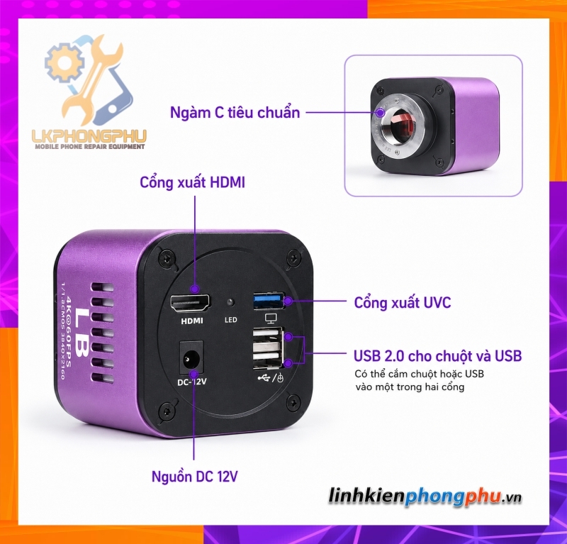 Camera 4K Ultra HD Luban