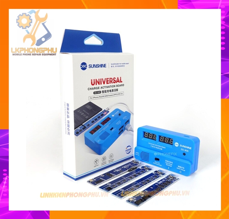 Bộ Kích Pin đa năng Sunshine SS909 iPhone - iPad - Android