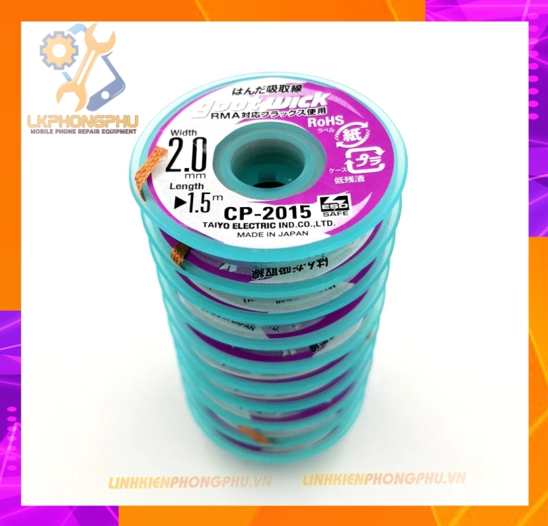 Dây hút chì GootWick Chính hãng 2.0mm-1.5M