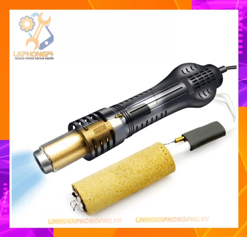 Máy khò liền hàn 2in1 Quick 8586D+ 800W/70W