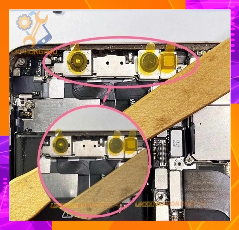 Sticker Dán Bảo Vệ Mắt Camera khi Sửa Chữa Điện Thoại