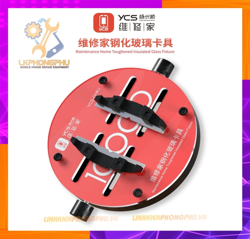 Kẹp Main Mặt Kính Tròn YCS GHKJ New