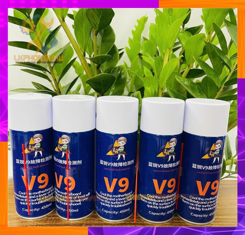 Bình Xịt Bông Tuyết dò chạm sửa điện thoại Lanrui V9 ( 450ml )