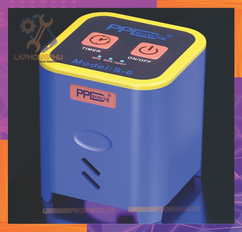 Đèn sấy khô keo UV PPD WoNeNg S-6 Pro