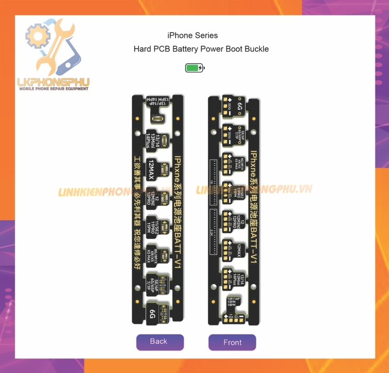 Đầu cấp nguồn Android -  iPhone 6G - 14Pro Max thay thế cho dây cấp nguồn hãng WL V1 ( ngắn ) và V2 ( Dài ) 