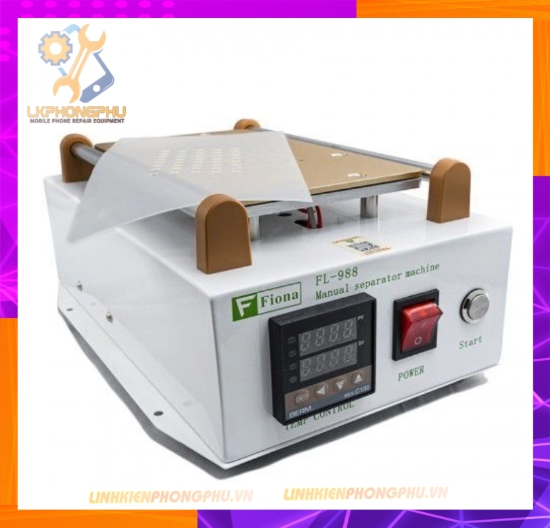 Bàn nhiệt cắt kính 8inch Fiona FL-988 1 Hút Cực Mạnh Siêu Bền