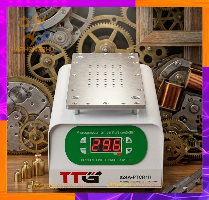 Bàn Nhiệt Cắt Kính Fiona TTG - 024A-PTCR1H 8inch