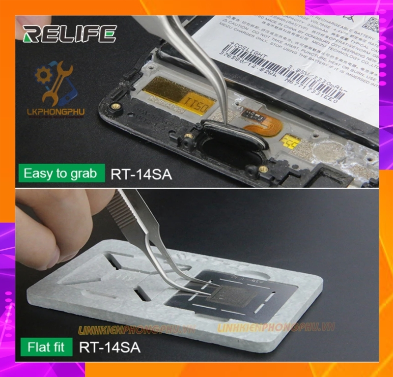 Nhíp Relife RL-14SA Cong và RL-14A Thẳng