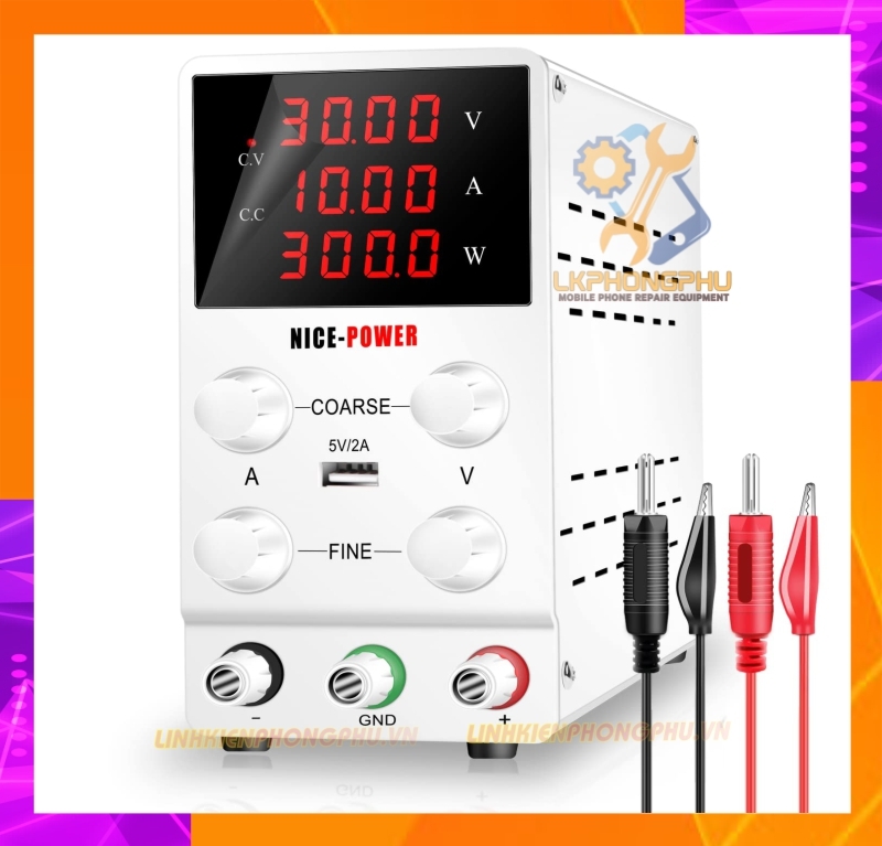 Cấp nguồn Xung Nice Power 30V-10A. SPS1203. 4 Số CS150W