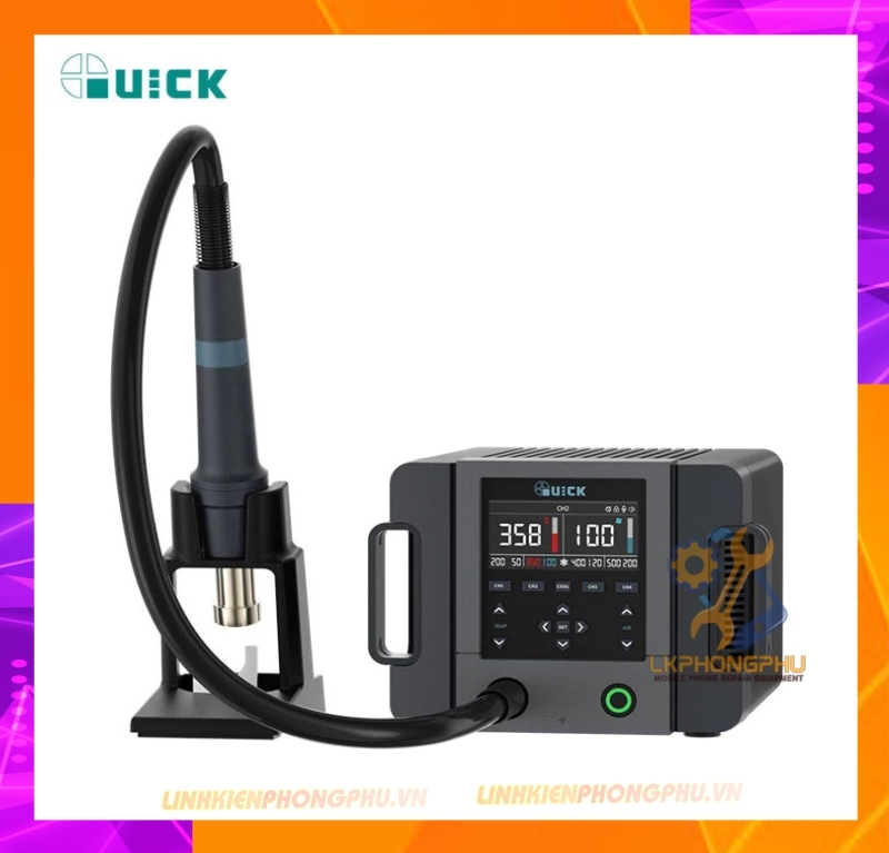 Máy khò Quick 861 Pro AI 1300W điều khiển bằng giọng nói ( New 2024 )