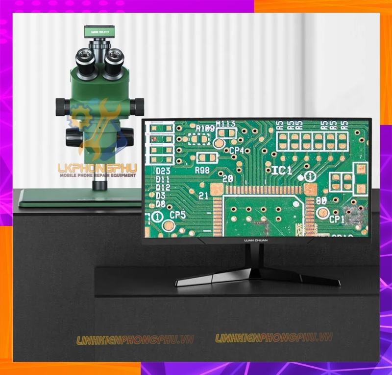  Kính Hiển Vi 3 Mắt MaAnt R65. 6.5-65X HD
