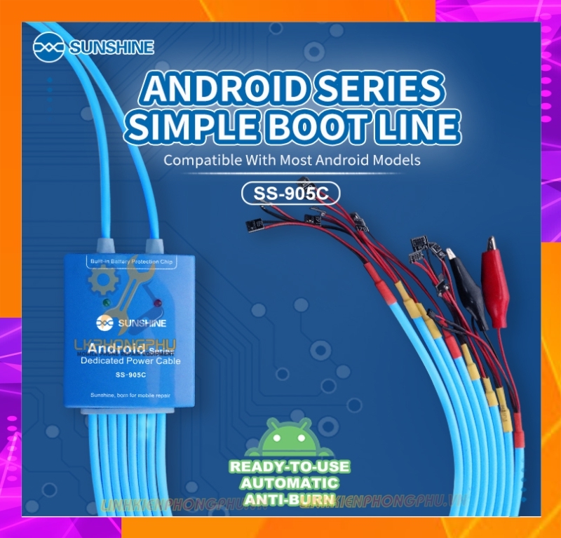 Dây cấp nguồn Android Sunshine SS905C