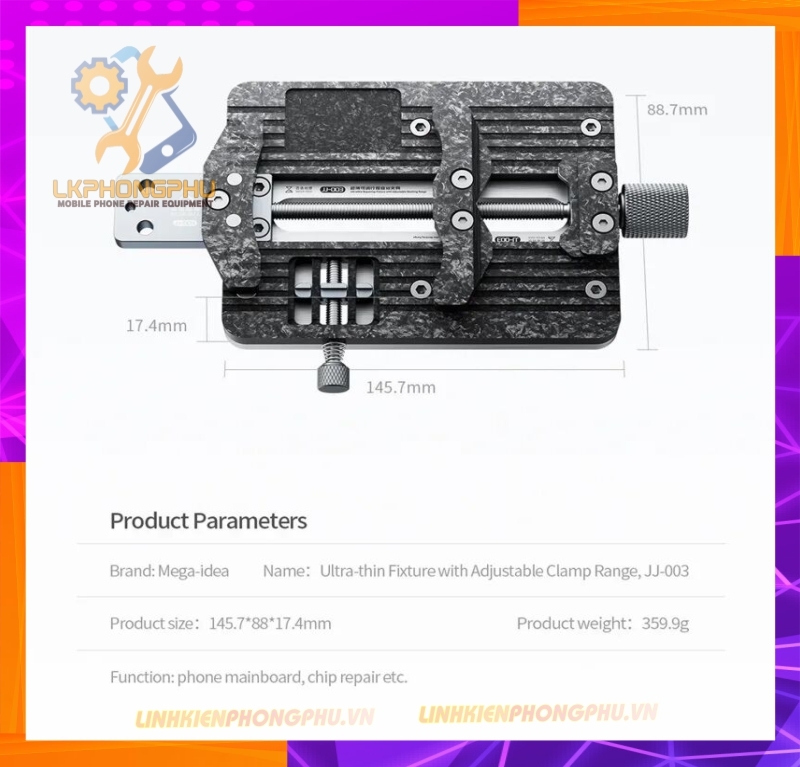 Kẹp Main Qianli Mega JJ003 New