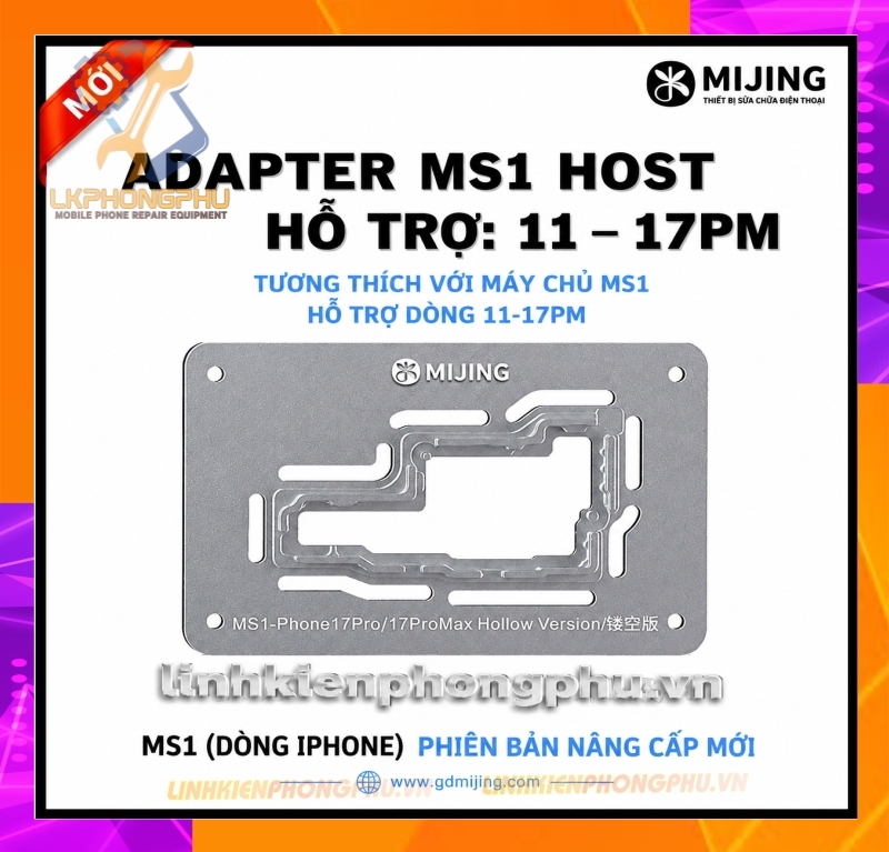 Bộ Khuôn Rỗng Đế Gia Nhiệt Tách Ghép Main Mijing MS1 New 2026 ( 11-17PM )