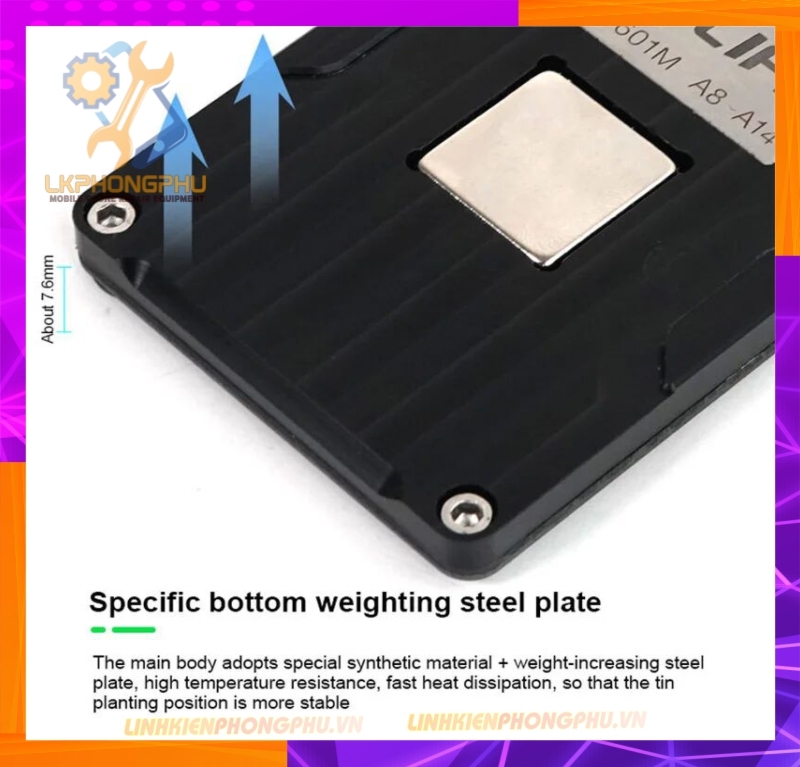 Đế Kẹp Làm Lưng iPhone Wylie WL-6018