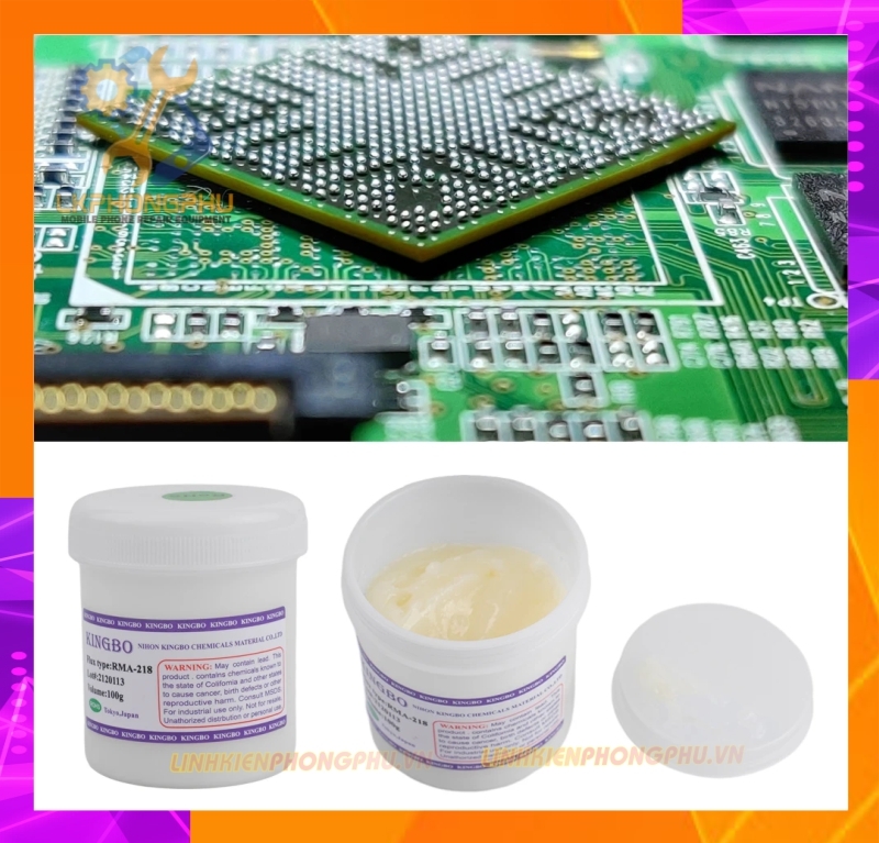 Mỡ hàn Kingbo RMA-218:100g