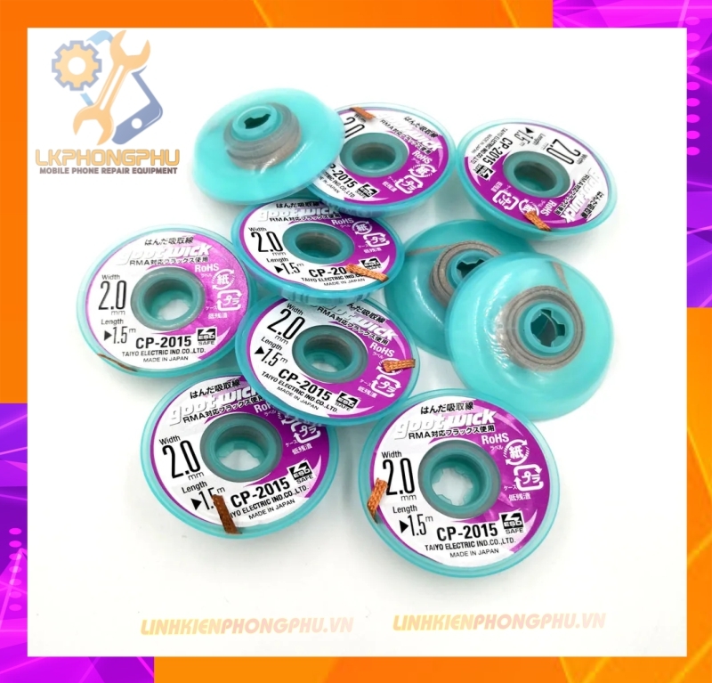 Dây hút chì GootWick Chính hãng 2.0mm-1.5M