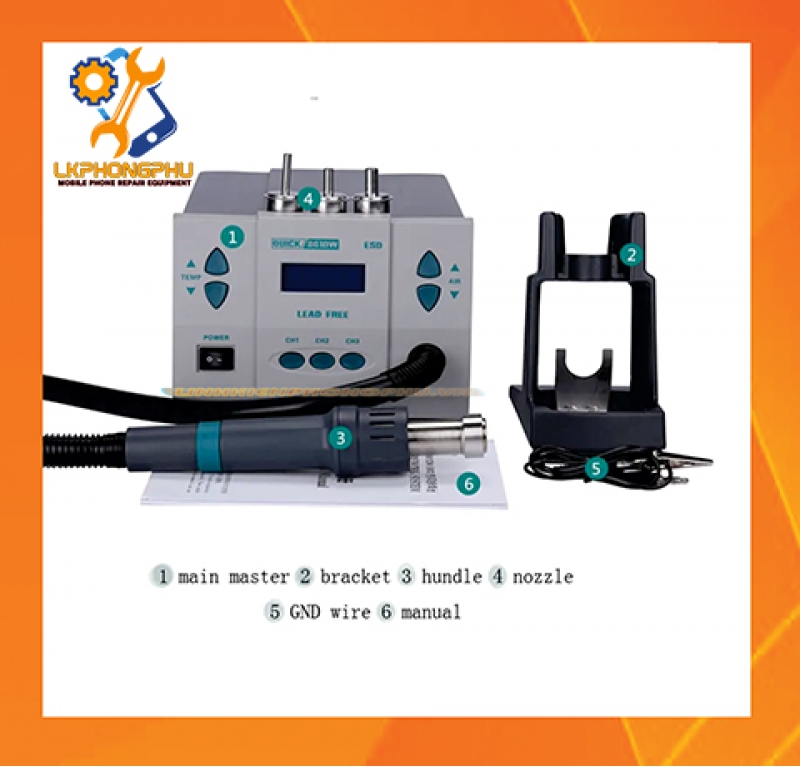 Máy khò QUICK 861DW CS 1000W