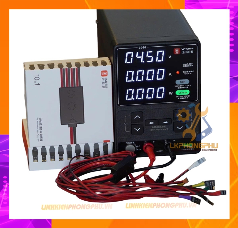 Đồng hồ cấp nguồn 4 số YCS 3060 30V-6A 180W