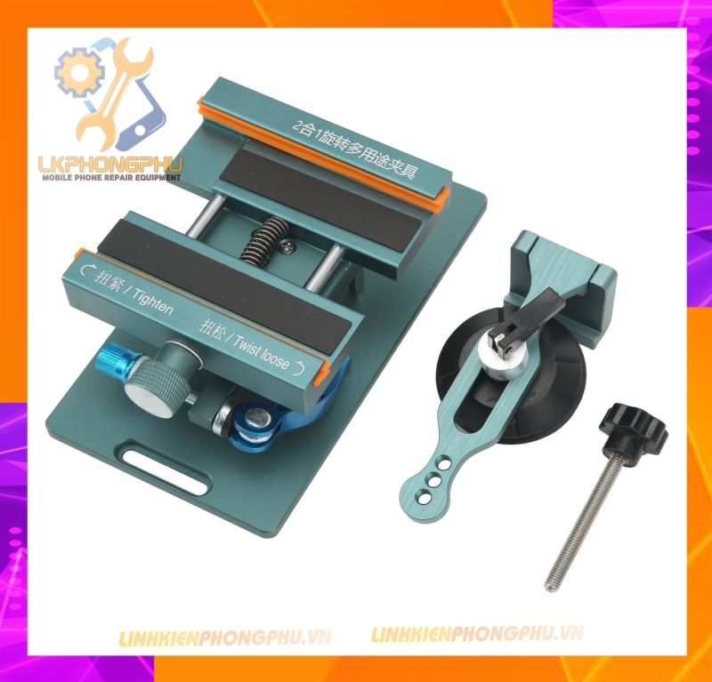 Đế kẹp làm lưng 2 in 1