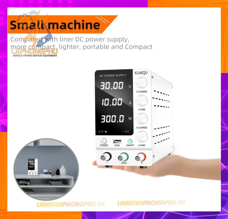 Cấp Nguồn Xung KUAIQU SPS C3010 (30V-10A)