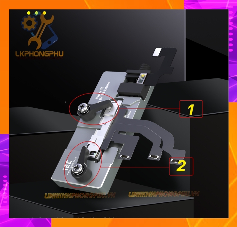 Đế Canh Đế Kẹp Sửa Chữa Face ID i2c J13: X-13ProMax / J14 : 14 Series
