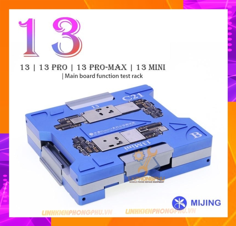 Đế Test Main Mijing C17-C18-C20-C21-C22 - C23 Từ X - 15Pro Max