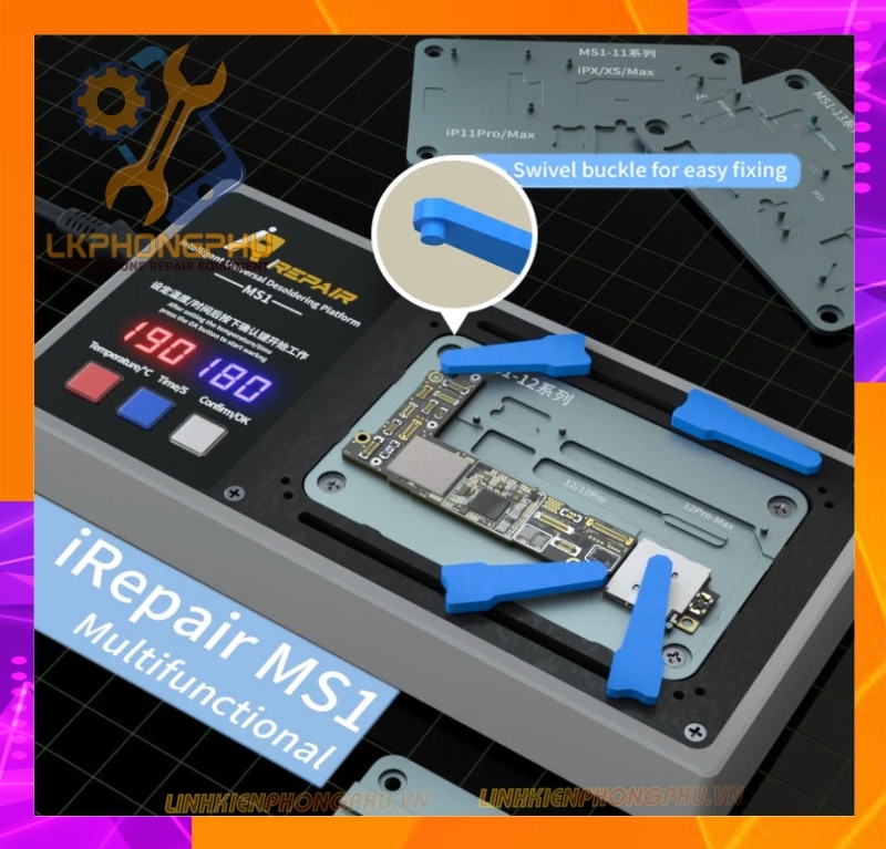 Đế Nhiệt Tách Ghép Main Mijing MS1 X - 16ProMax