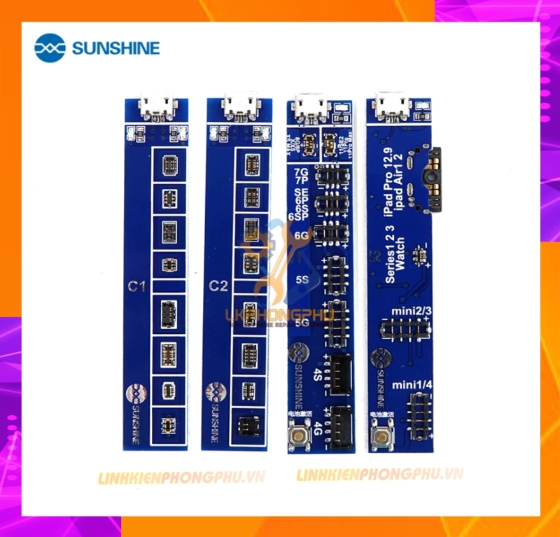 Bộ Kích Pin đa năng Sunshine SS909 iPhone - iPad - Android