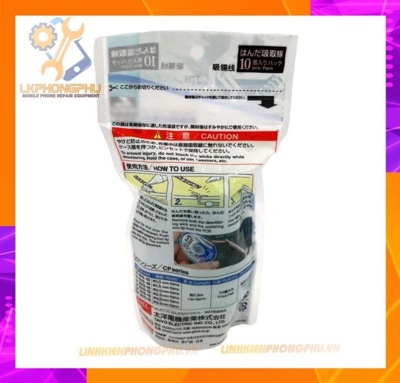 Dây hút chì GootWick Chính hãng 2.0mm-1.5M
