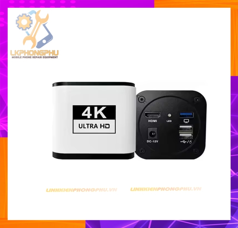 Cam 4K Ultra HD Trắng  Điều Khiển Bằng Chuột