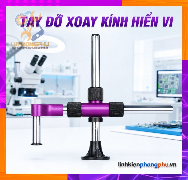 Arm Luban Tay đở Kính Hiển Vi Luban
