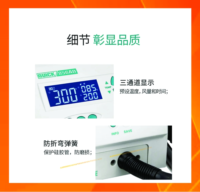 Máy khò QUICK 856AD CS1300W