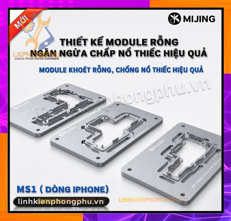 Bộ Khuôn Rỗng Đế Gia Nhiệt Tách Ghép Main Mijing MS1 New 2026 ( 11-17PM )