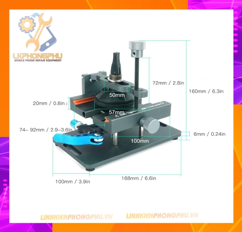 Đế kẹp làm lưng 2 in 1