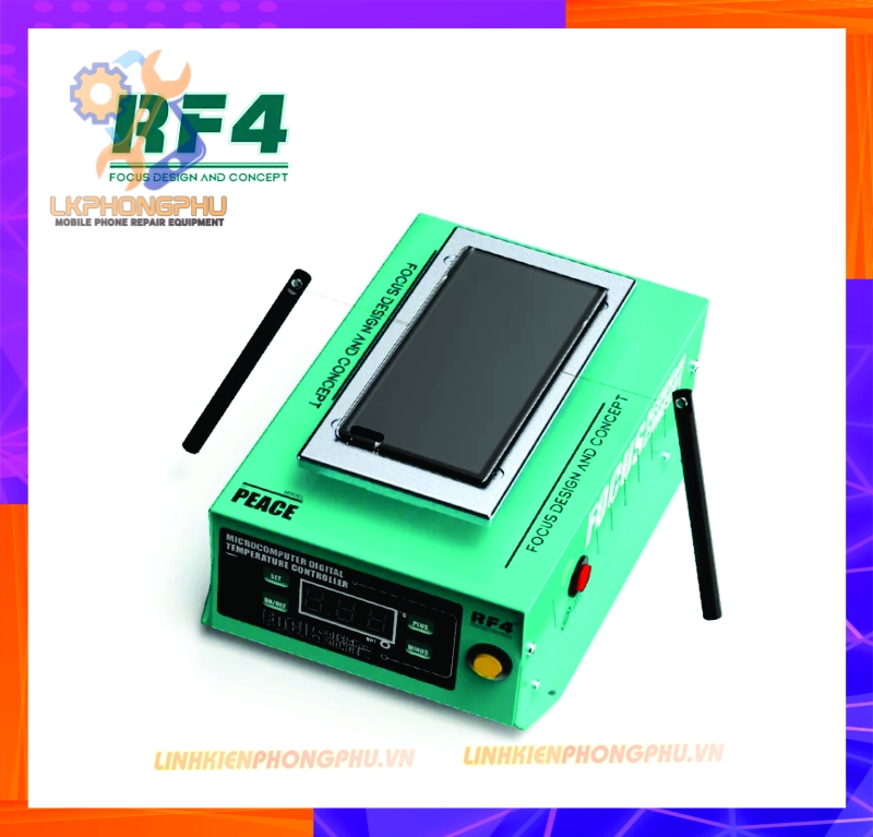 Bàn Nhiệt cắt kính 8inch RF4 RF-Peace