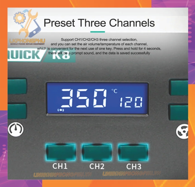 Máy Khò Quick K8 CS1000W