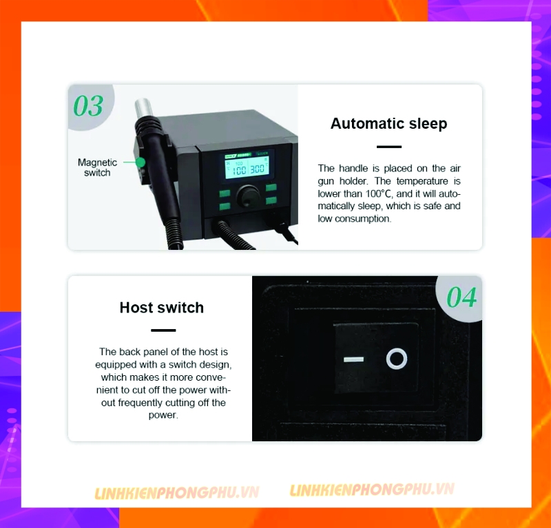 Máy Khò Liền Hàn 2 in 1 Quick 8786D+ 2023