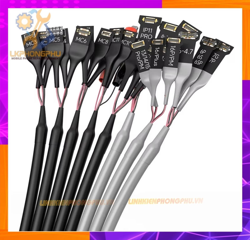 Bộ dây cấp nguồn iPhone và android Luowei LW-325