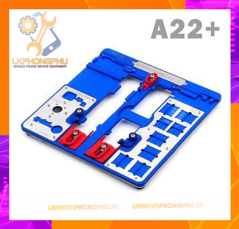 Kẹp Main Đa Năng Mijing A22+  Từ 5S -> XR Có khay Cạo Keo IC Từ A9-A12 Có khay Câu home vân tay